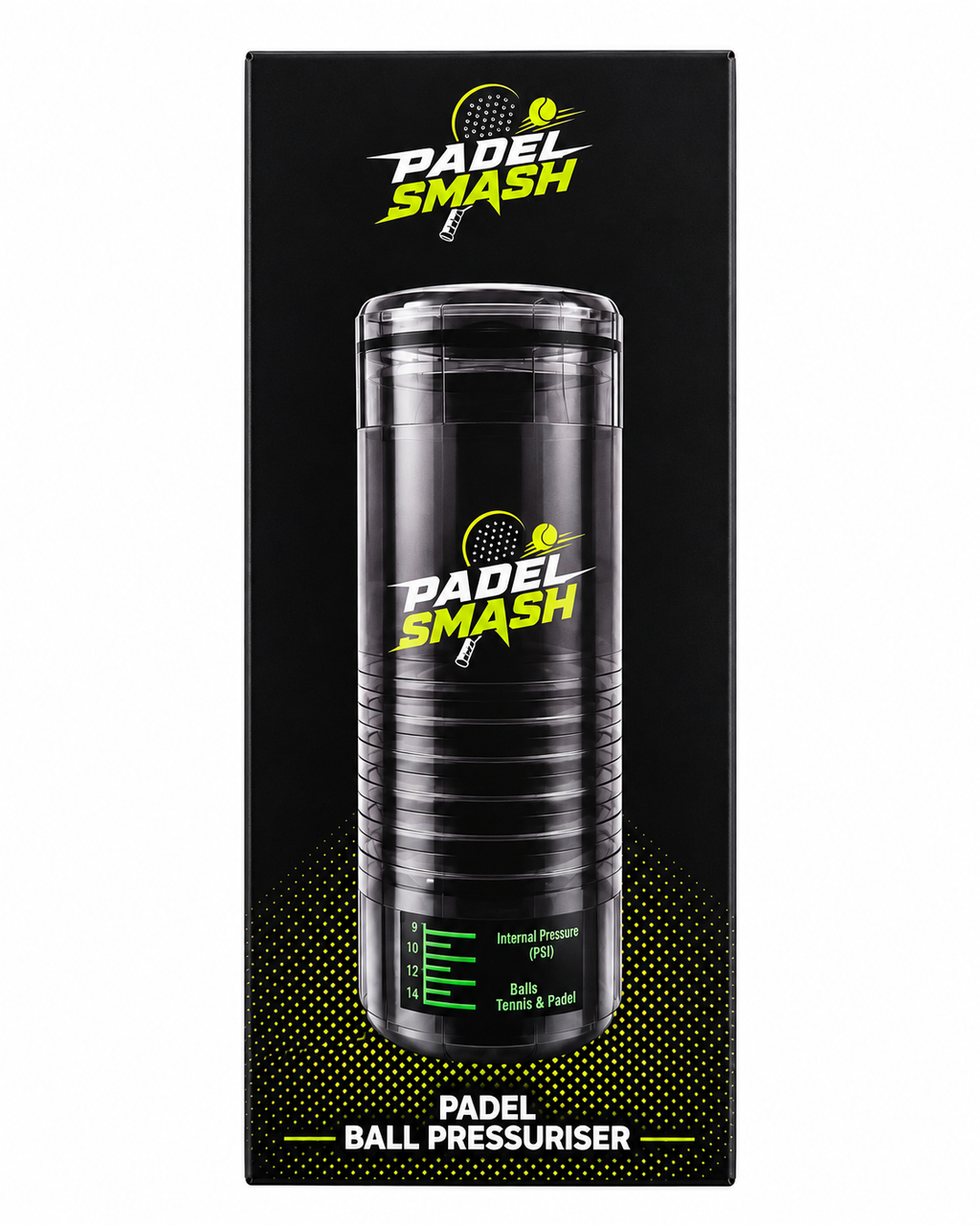 Padel Smash Ball Pressuriser – 3 Ball Pressure Saver
