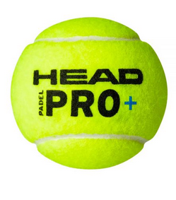 Head Padel Pro+ Balls - Single Tube (3 balls)